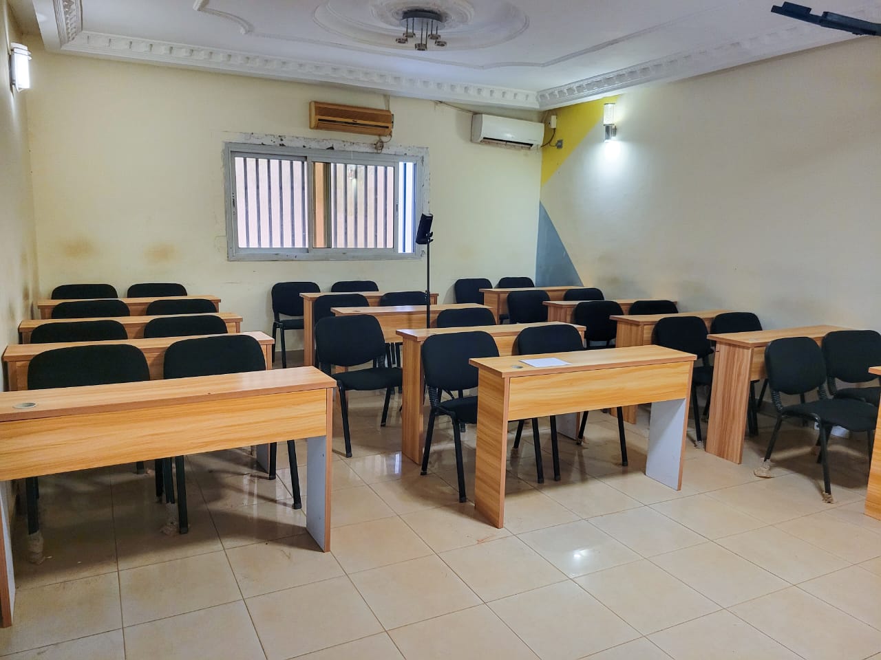 Salle de classe moderne